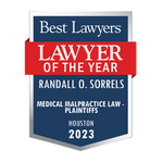 Randy Sorrels - Best Lawyer of the year.
